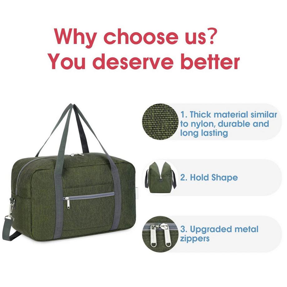 Only-bags.store Sac de Week-End Pliable à Main  