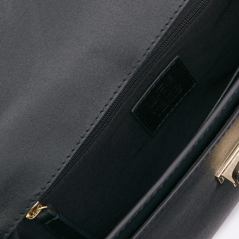 La Redoute Collections Sylvette Signature Umhängetasche aus Glattleder  