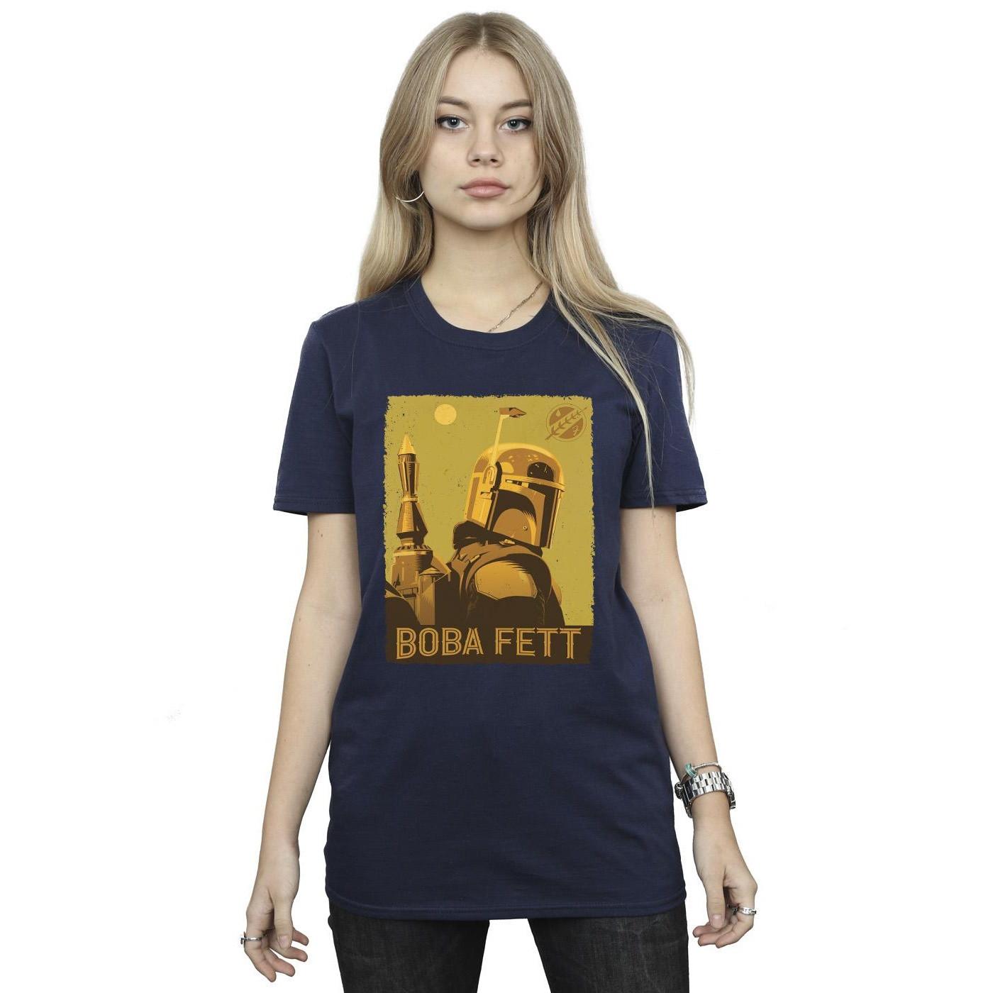 STAR WARS  The Book Of Boba Fett Planetary Stare TShirt 