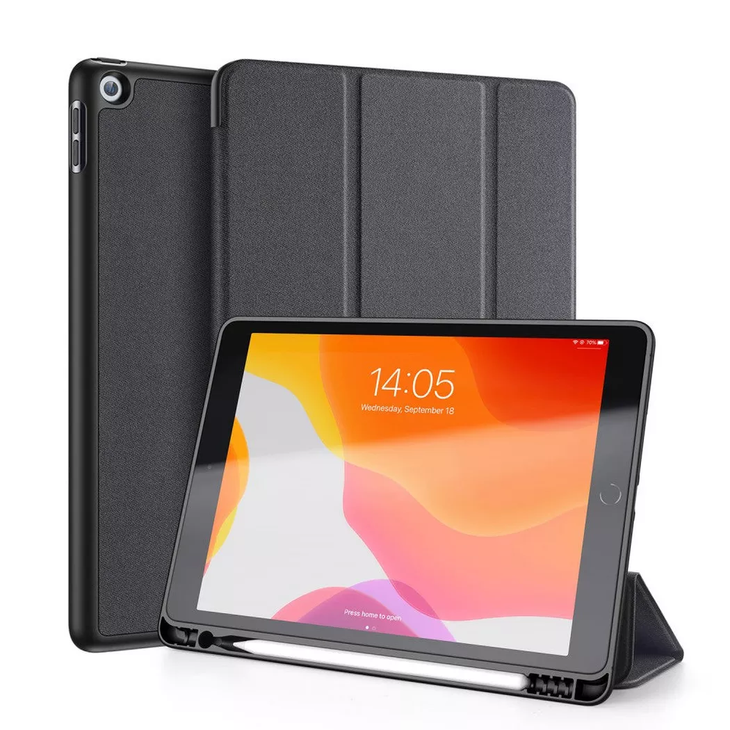 DuxDucis - iPad 10.2 Dux Ducis Domo Tri-fold Smart Case, Weiss Bunt, 10