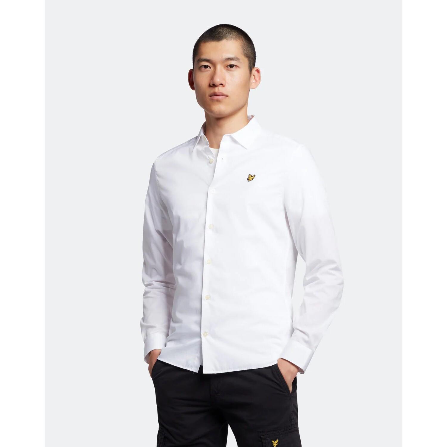 LYLE & SCOTT Chemise Slim Popeline Manches Longues  