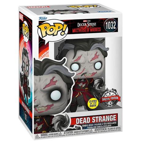 Funko  Figura POP Doctor Strange Multiverse of Madness Dead Strange Esclusivo 