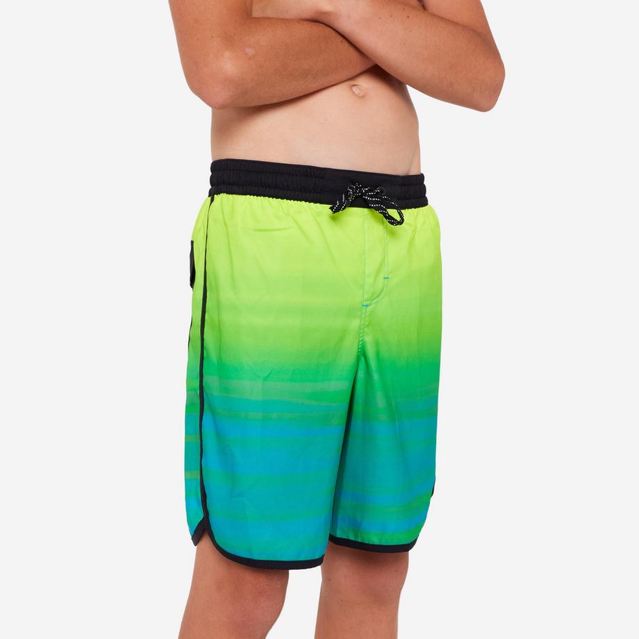 OLAIAN  Boardshort surf garçon offshore polyester 