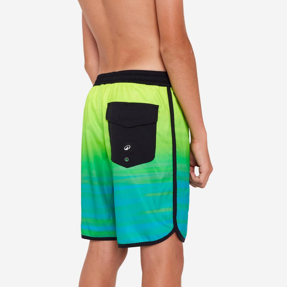 OLAIAN  Boardshort surf garçon offshore polyester 