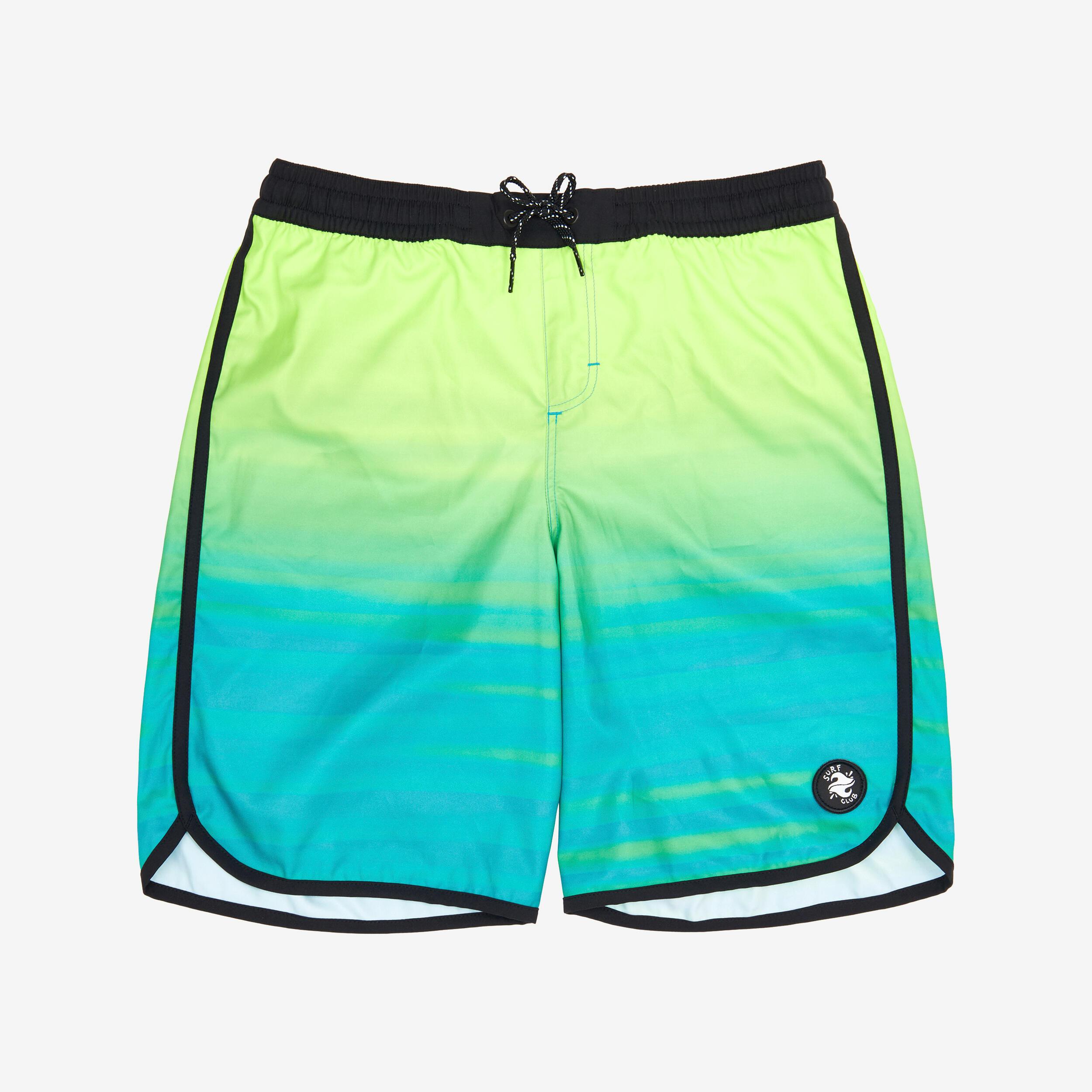 OLAIAN  Boardshort surf garçon offshore polyester 