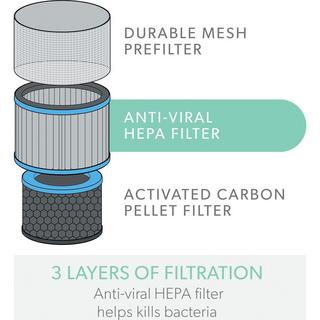 Leitz LEITZ Filtertrommel TruSens 2415119 Allergie & Grippe, HEPA  