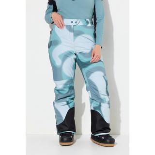 Ulla Popken  Pantalon de ski HYPRAR déperlant avec genoux préformés et lanière à scratch 