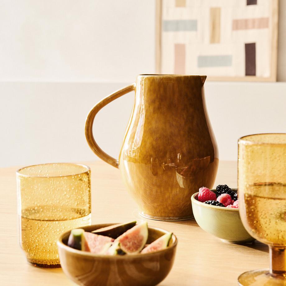 La Redoute Intérieurs Karaffe aus Steingut mit reaktiver Glasur  
