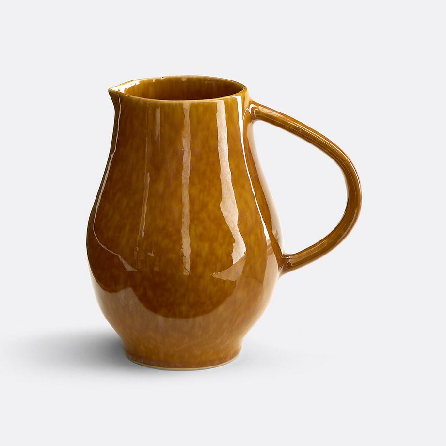 Carafe en grès émail réactif