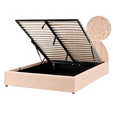 Lit ottoman en Bouclé Minimaliste CHADENET
