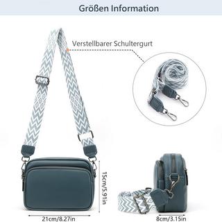 Only-bags.store Crossbody Bag mit gemustertem Riemen  