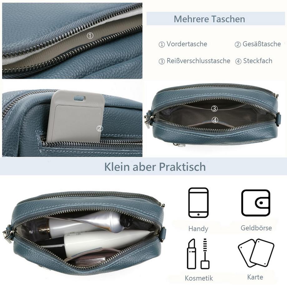 Only-bags.store Crossbody Bag mit gemustertem Riemen  