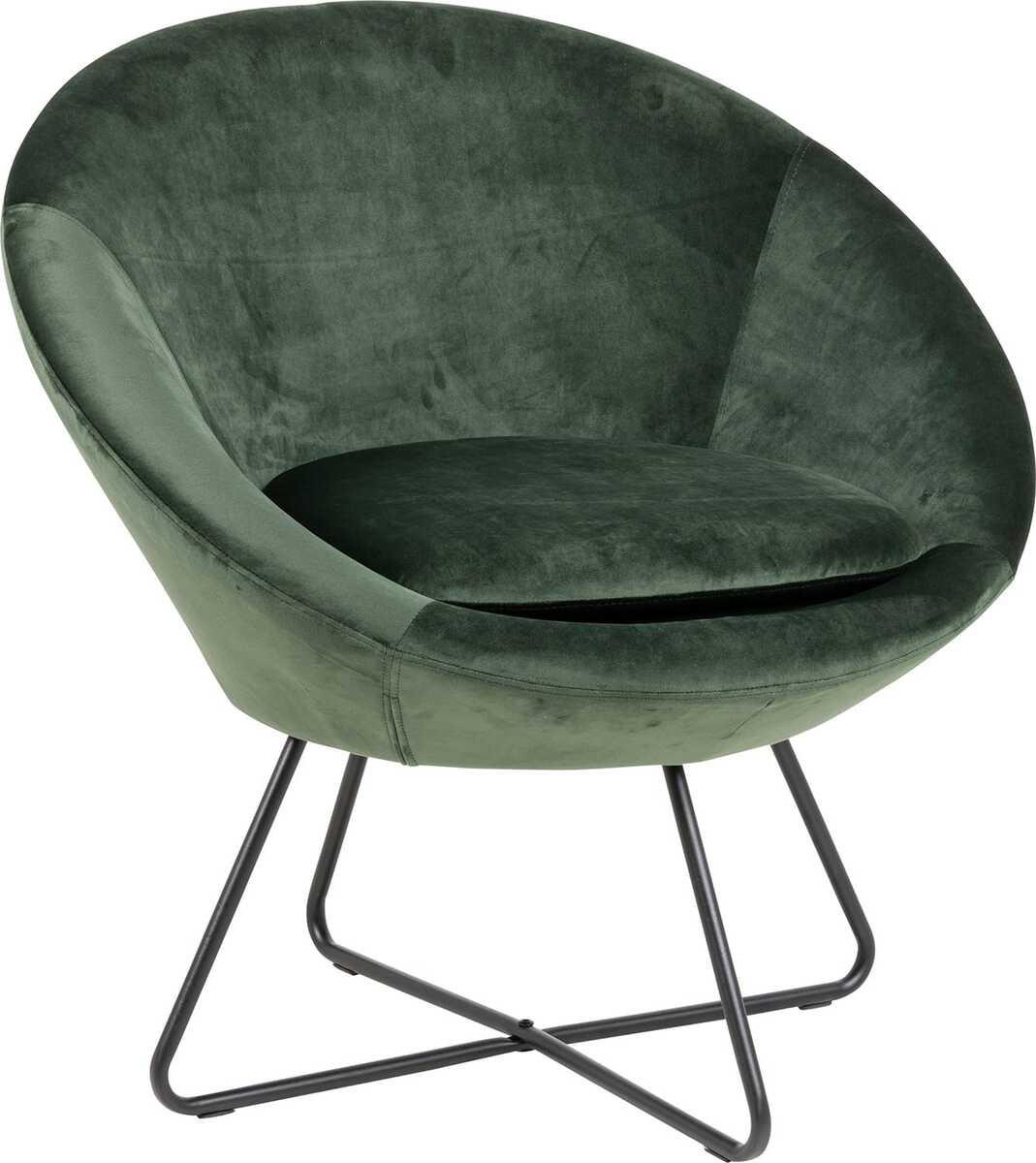 mutoni Fauteuil lounge Bowl vert forêt  