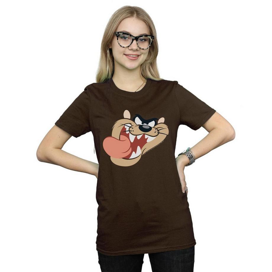 LOONEY TUNES T-Shirt Imprimé Taz Face  