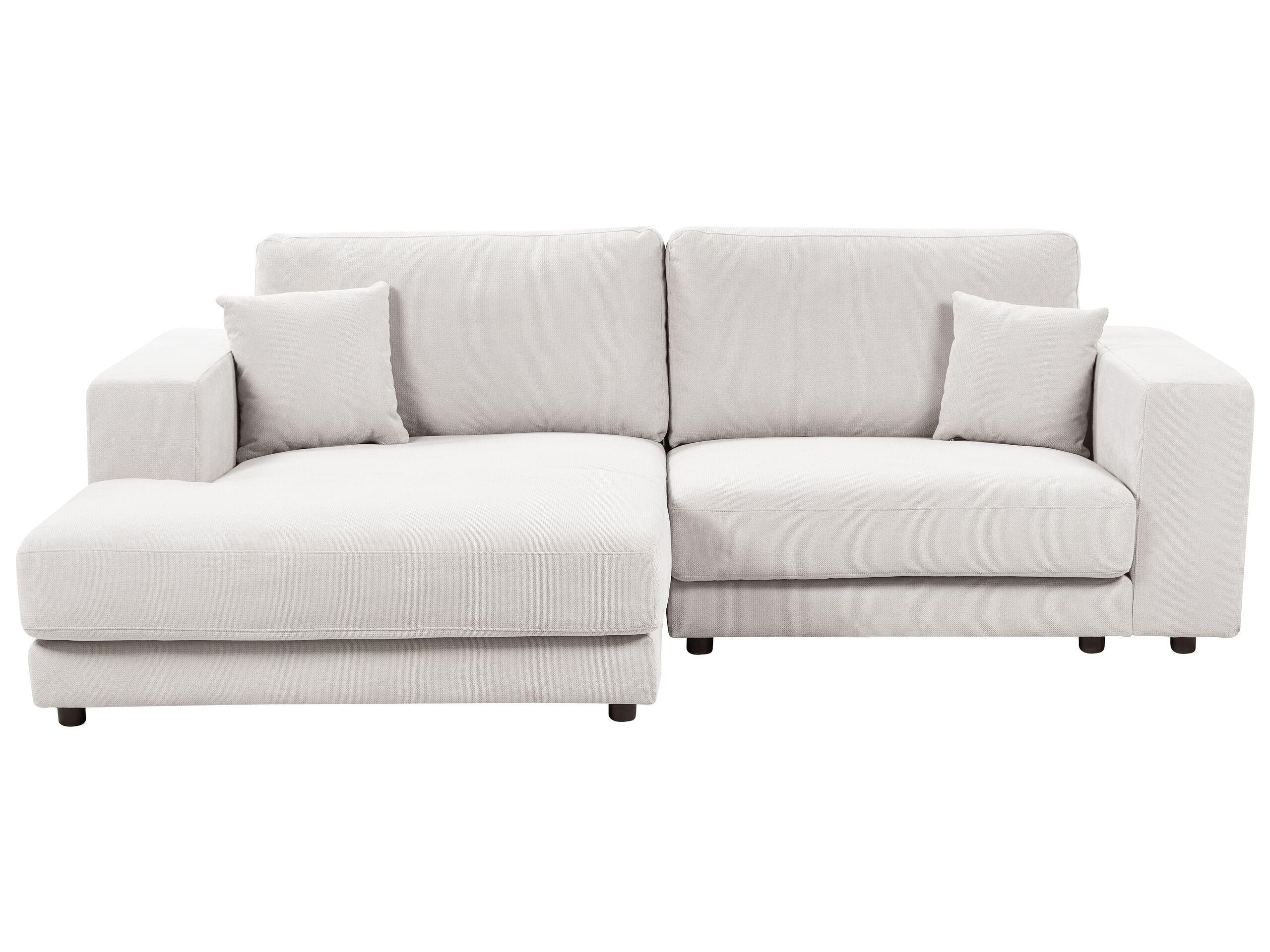 Beliani Ecksofa aus Polyester Modern LOFOTEN  