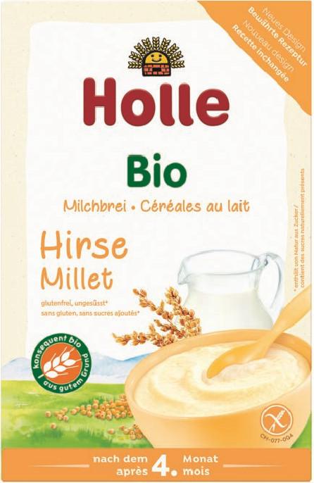 Holle  Holle Bouillie de lait mil bio (250g) 