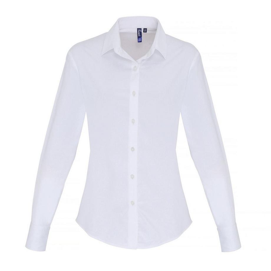 PREMIER Camicetta Maniche Lunghe Popeline Stretch  
