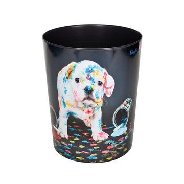 LÄUFER Papierkorb 26663 Bunter Hund 13lt