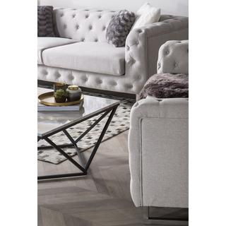 Beliani 2 Sitzer Sofa aus Polyester Modern VISSLAND  