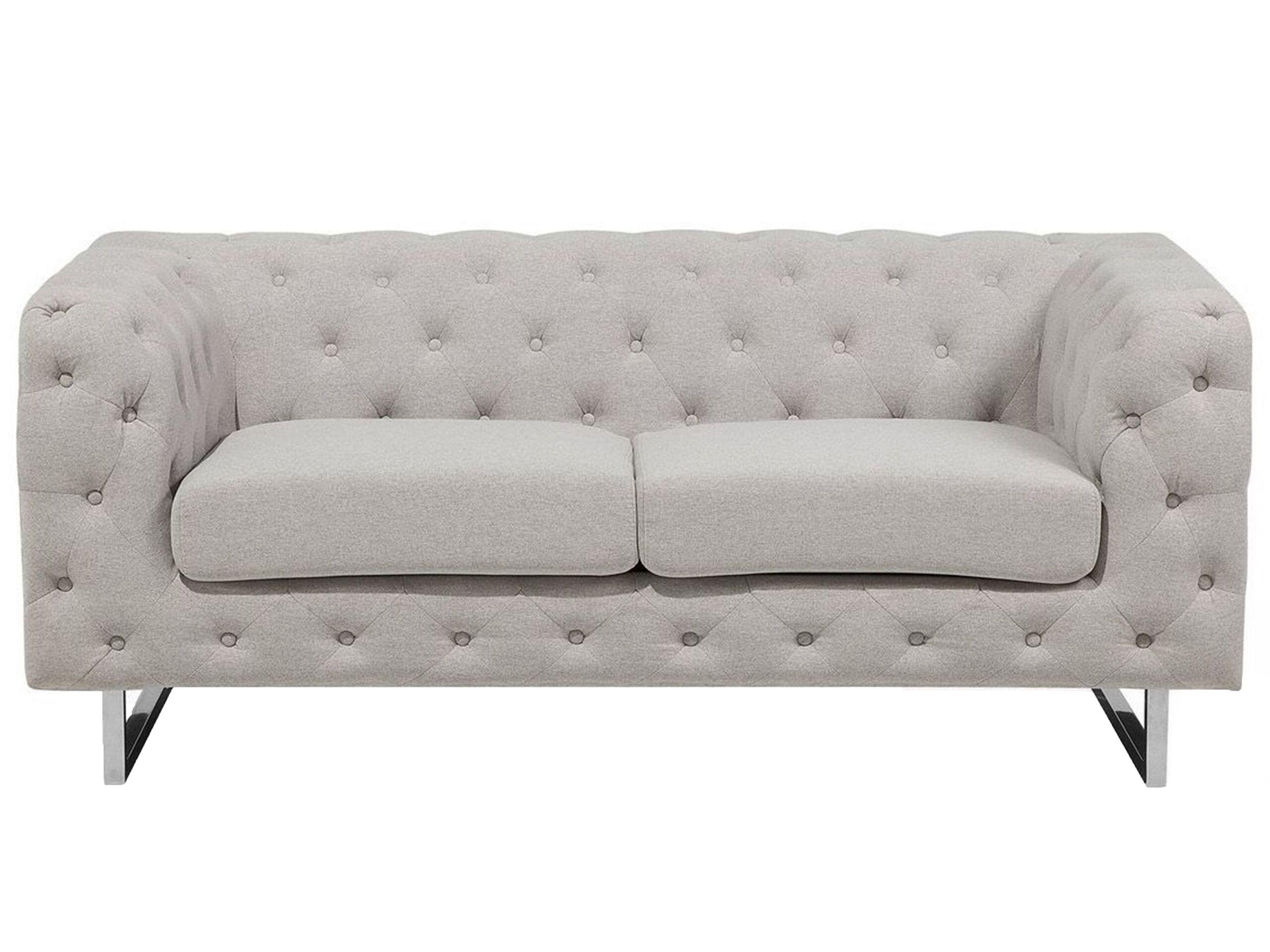 Beliani 2 Sitzer Sofa aus Polyester Modern VISSLAND  