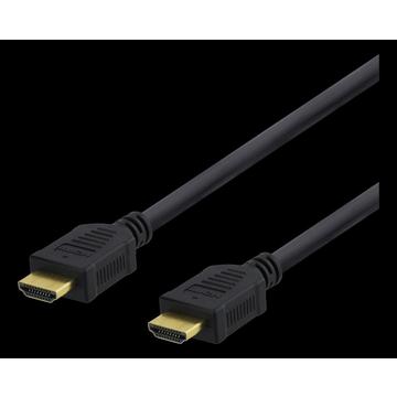 Cavo HDMI ad alta velocità DELTACO, 7 m, Ethernet, 4K UHD, nero