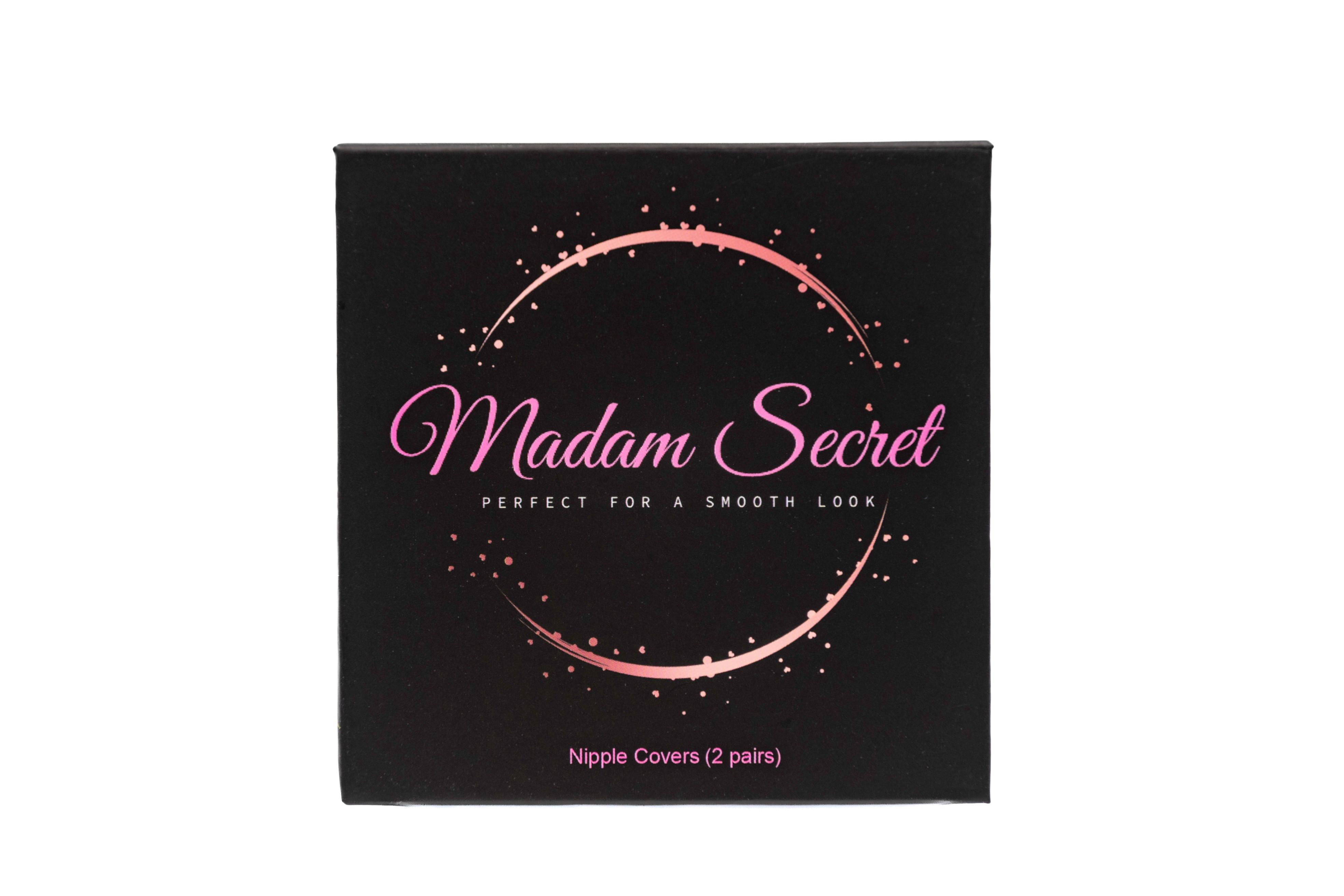 Madame Secret  Nippel Covers, 2 Paar, hellbeige 