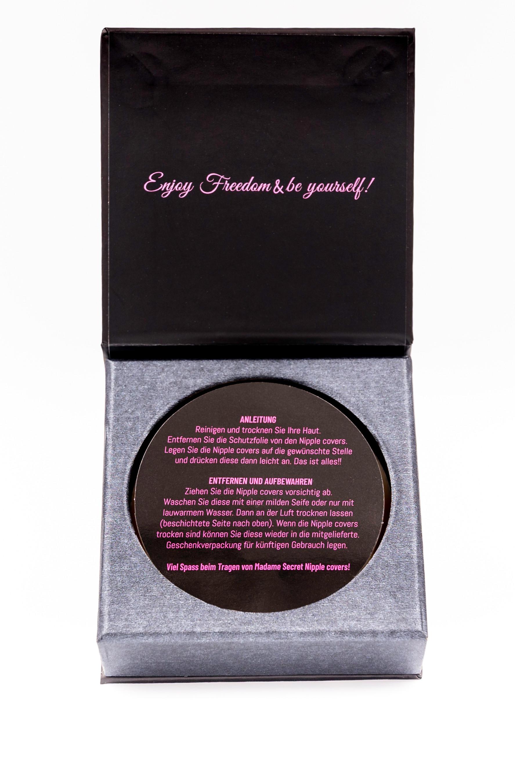 Madame Secret Nippel Covers 2 Paia Caramel  