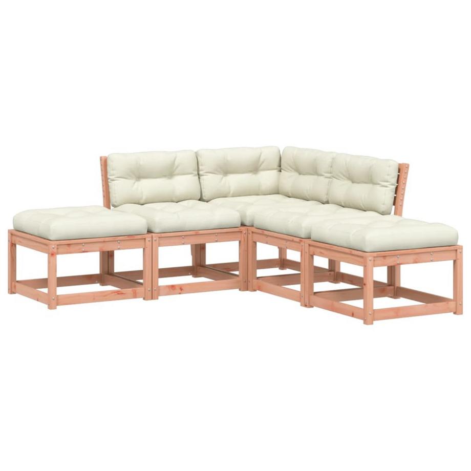 VidaXL set divano da giardino Legno di douglas  