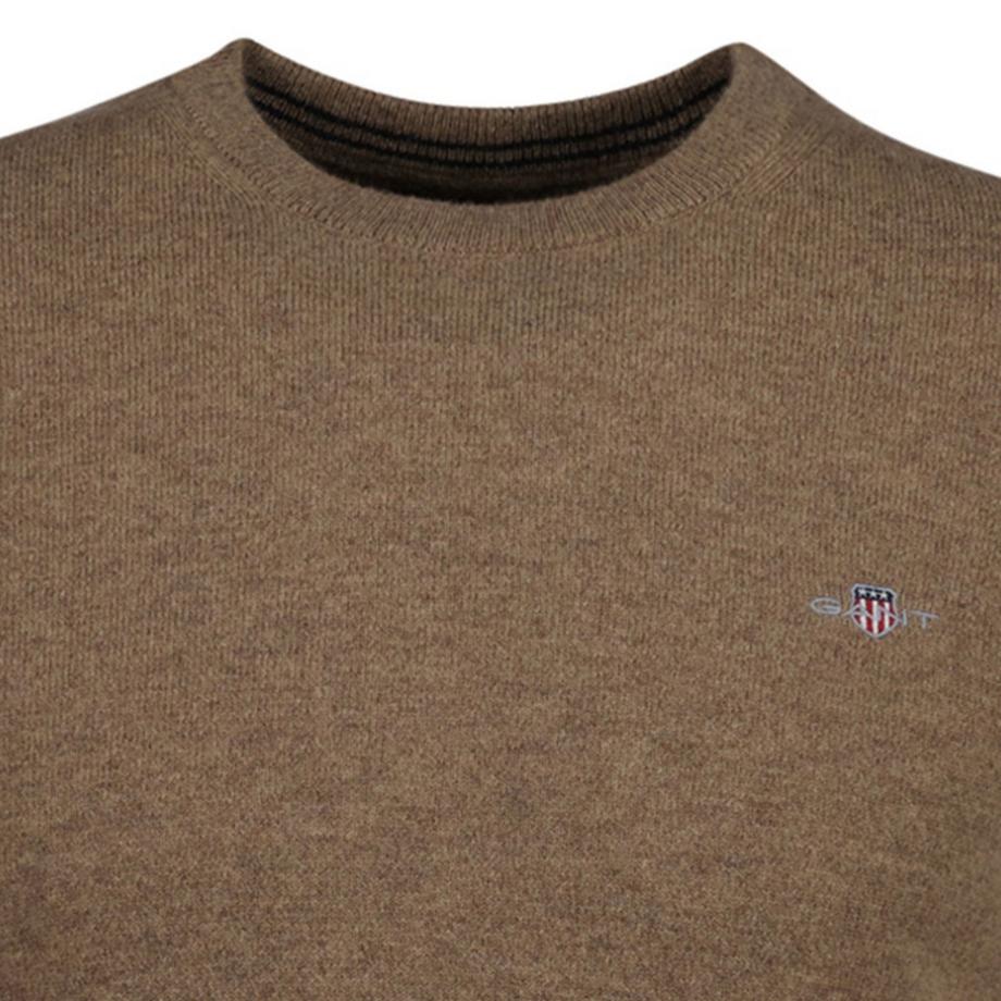 GANT Maglione a maglia Uomini Vestibilità confortevole-SUPERFINE LAMBSWOOL C-NECK  