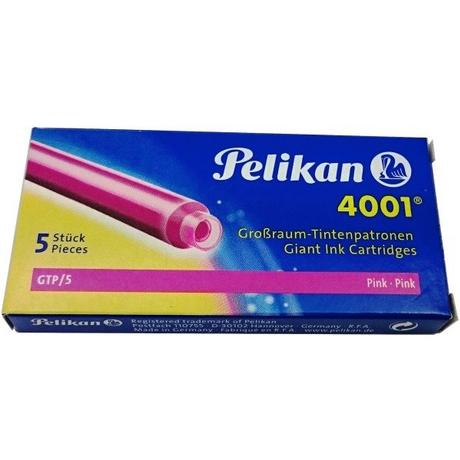 Pelikan PELIKAN Tintenpatrone GTP/5 pink 5 Stück  