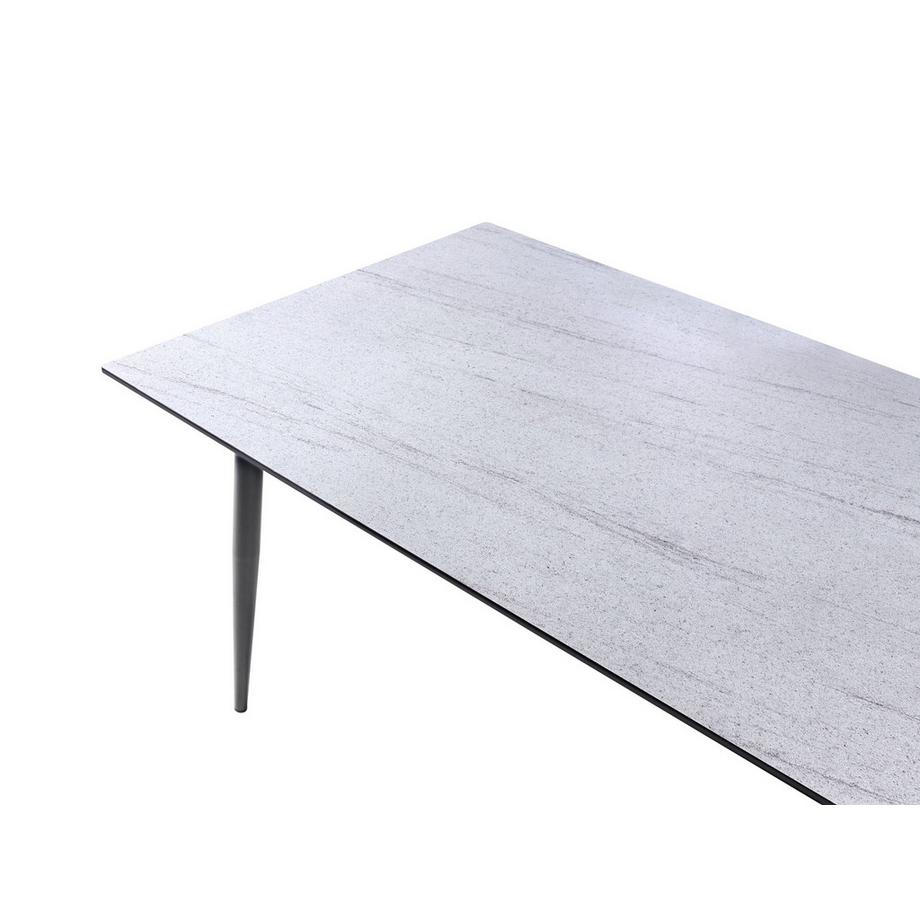 Beliani Tavolo da pranzo da giardino en Laminato HPL Moderno TOLENTINO  