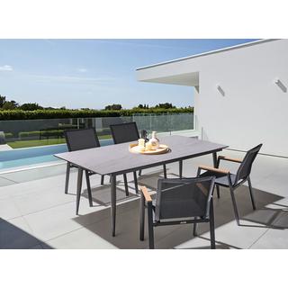 Beliani Gartentisch aus HPL-Platte Modern TOLENTINO  