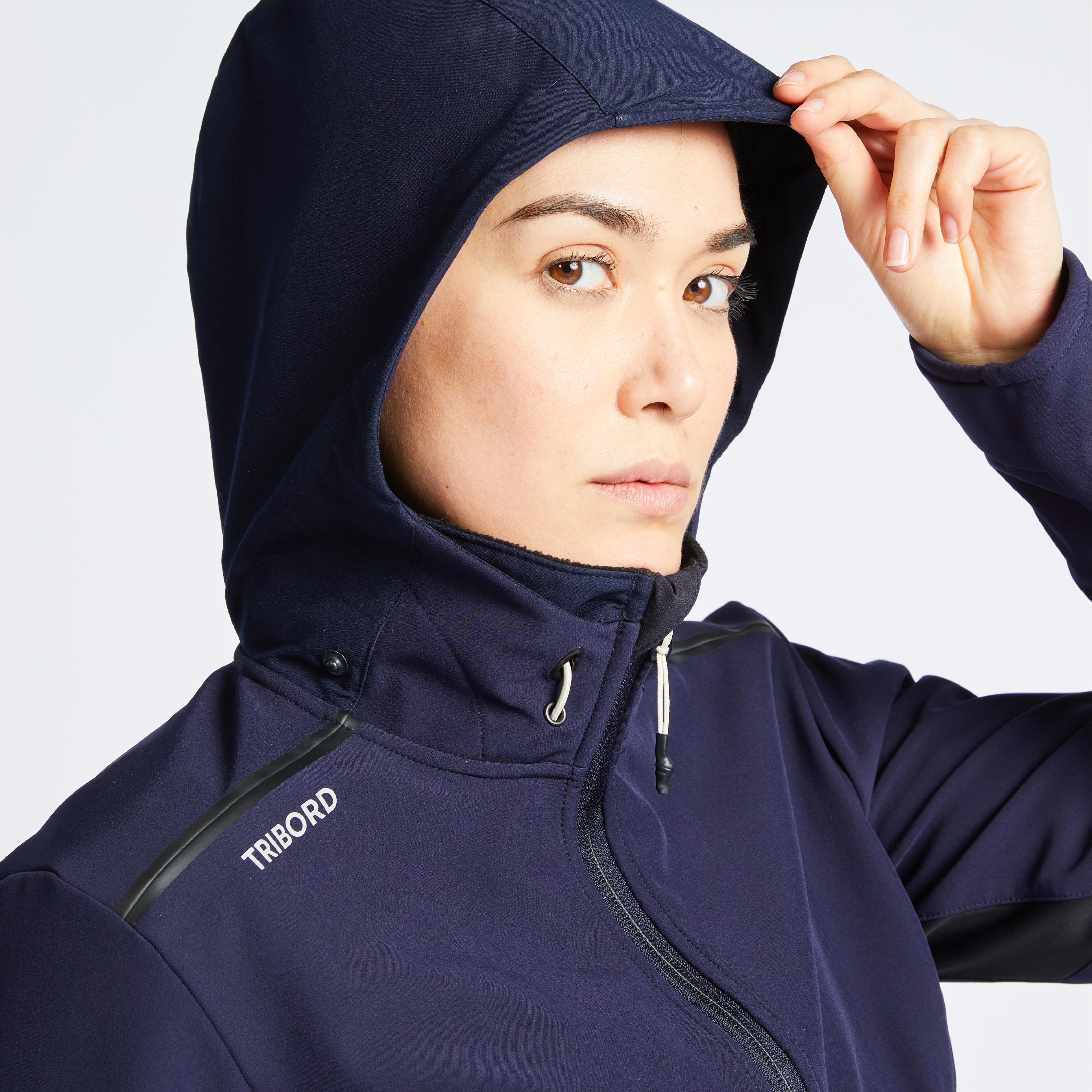 TRIBORD  Giacca softshell donna antivento vela 