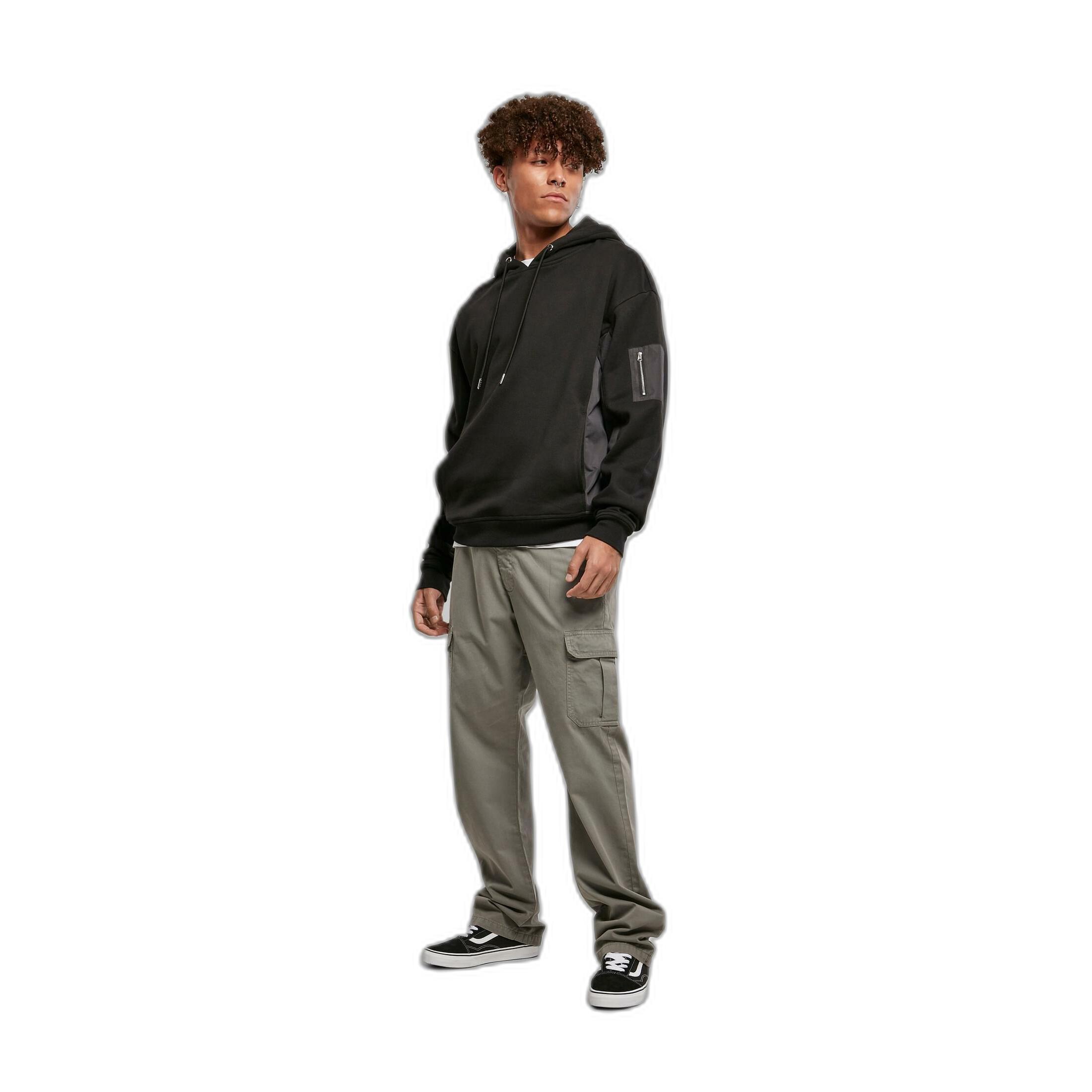 URBAN CLASSICS Military Bomber Kapuzenpullover  