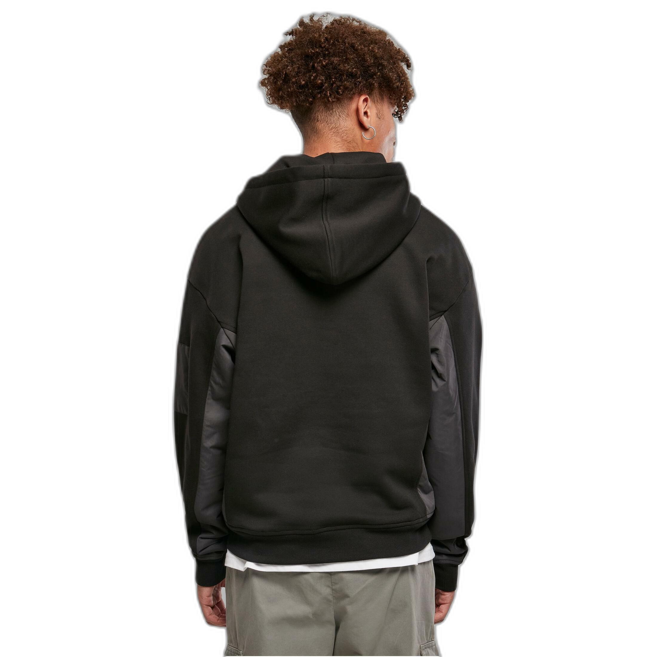 URBAN CLASSICS Military Bomber Kapuzenpullover  