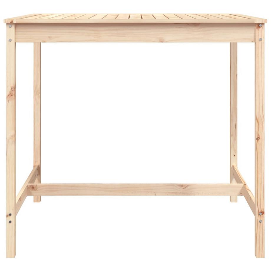 VidaXL Table de jardin bois de pin  