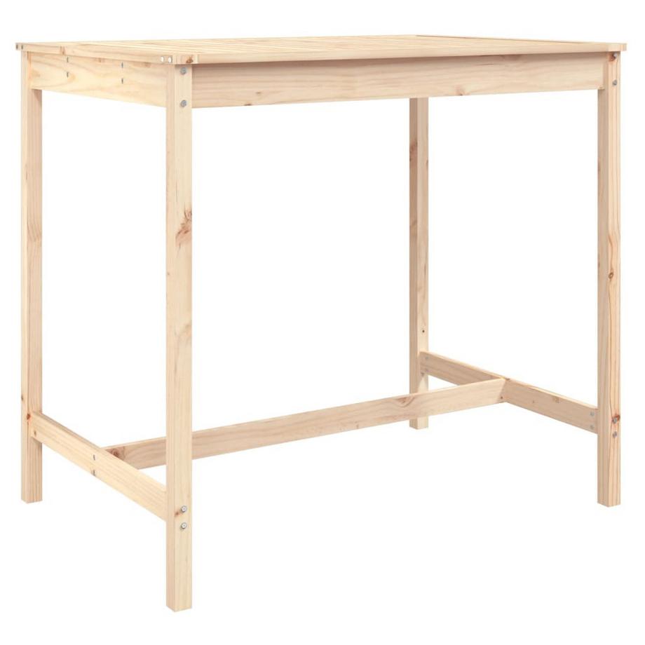 VidaXL Table de jardin bois de pin  