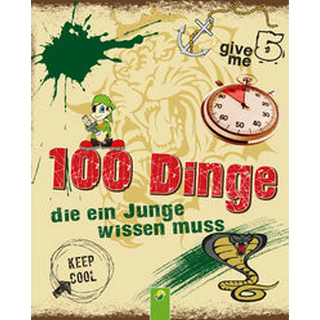 Schwager & Steinlein - 100 Dinge, die ein Junge wissen muss, Kiefer, Philip;  Verlag; Kranenberg, Hendrik (Illustrationen)