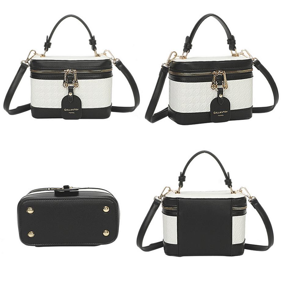 Gallantry Sac Vanity Motif Pied-de-Poule  