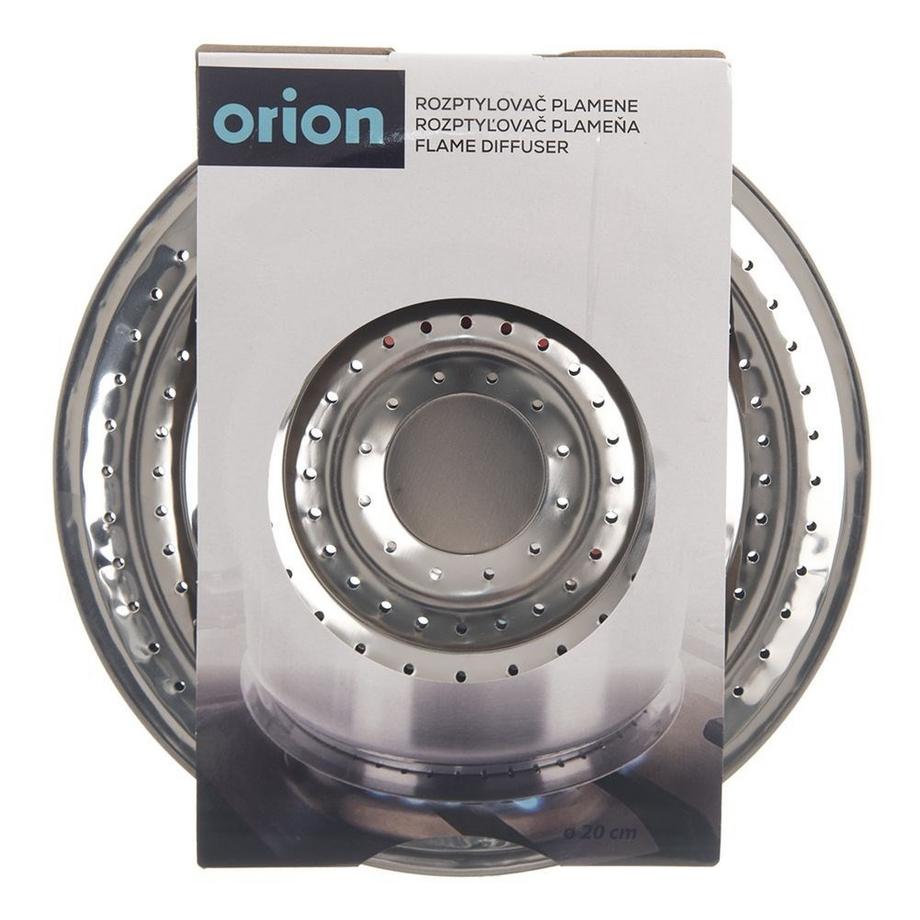 Orion  Plaque de protection en inox pour cuisinière à gaz - passe au lave-vaisselle 
