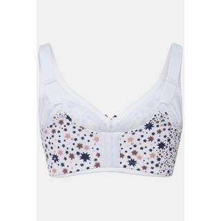 Ulla Popken  Soutien-gorge de maintien sans armatures, motif étoiles, bonnet C-F 