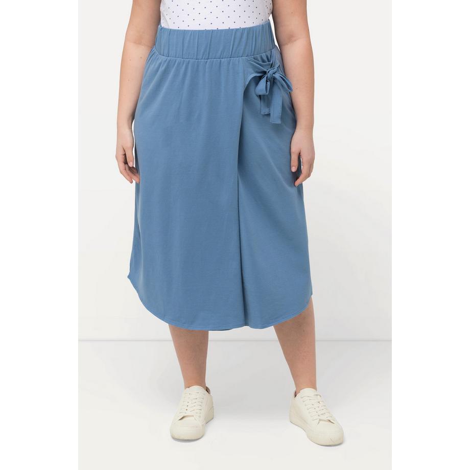 Ulla Popken Bellieva Gonna Jersey Linea ad A Effetto Incrociato  