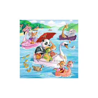 Ravensburger  Puzzle Auf dem Wasser (3x49) 