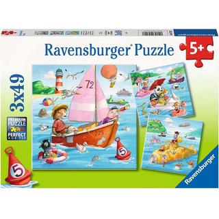 Ravensburger  Puzzle Auf dem Wasser (3x49) 