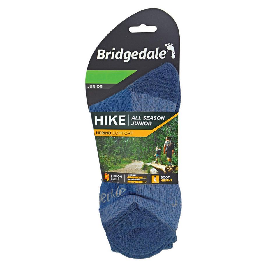 Bridgedale  Calzini trekking imbottiti in merino per bambini stivale. 