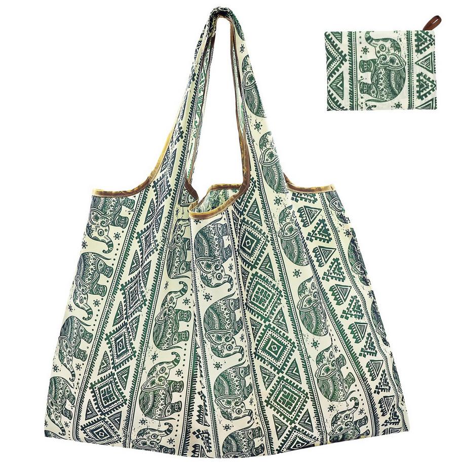 Sac à provisions Pliable Grand Sac à provisions en Tissu Réutilisable