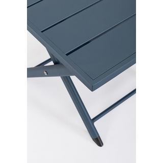 mutoni Table d'appoint de jardin Taylor marine 44x43  