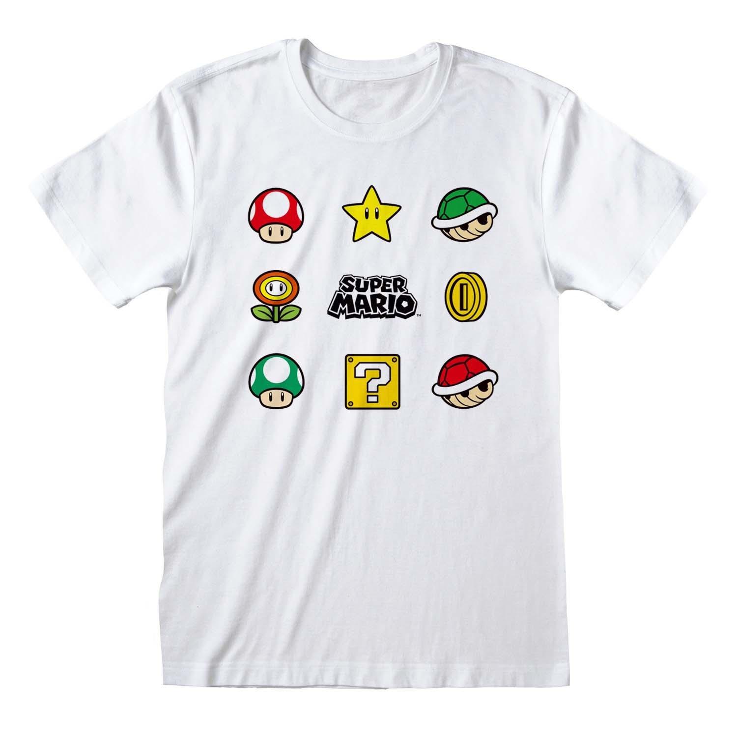 Super Mario  Nintendo Tshirt SUPER 