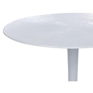 Beliani Table d'appoint en Aluminium Scandinave EUCLA  