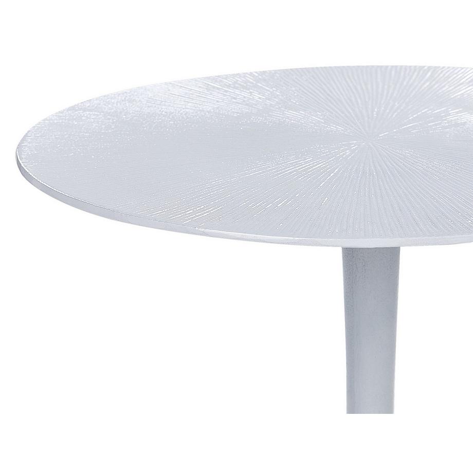 Beliani Beistelltisch aus Aluminium Skandinavisch EUCLA  